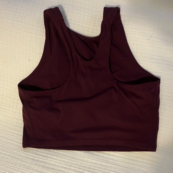 Dark Purple Crop Tops Set - Picture 4 of 7
